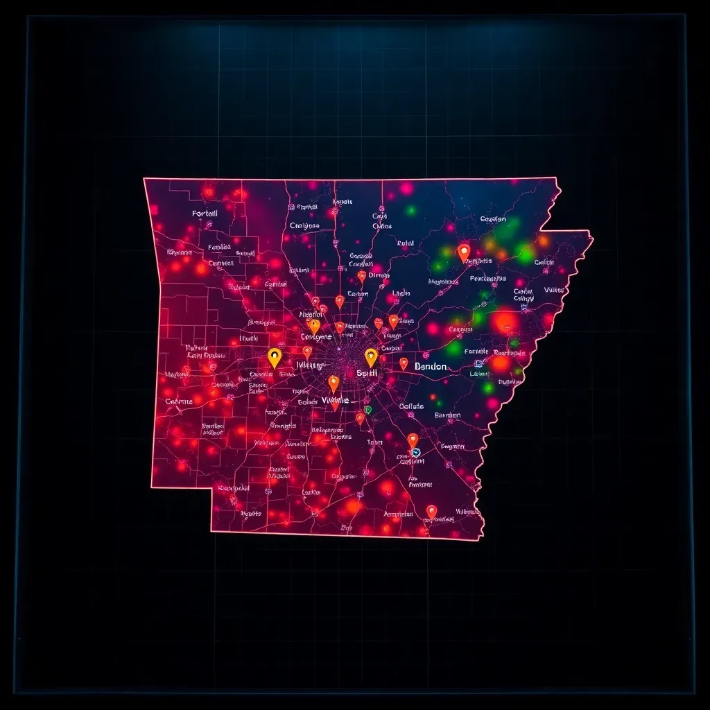 Crime map of arkansas