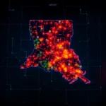 Crime map of Louisiana: uncover shocking danger hotspots