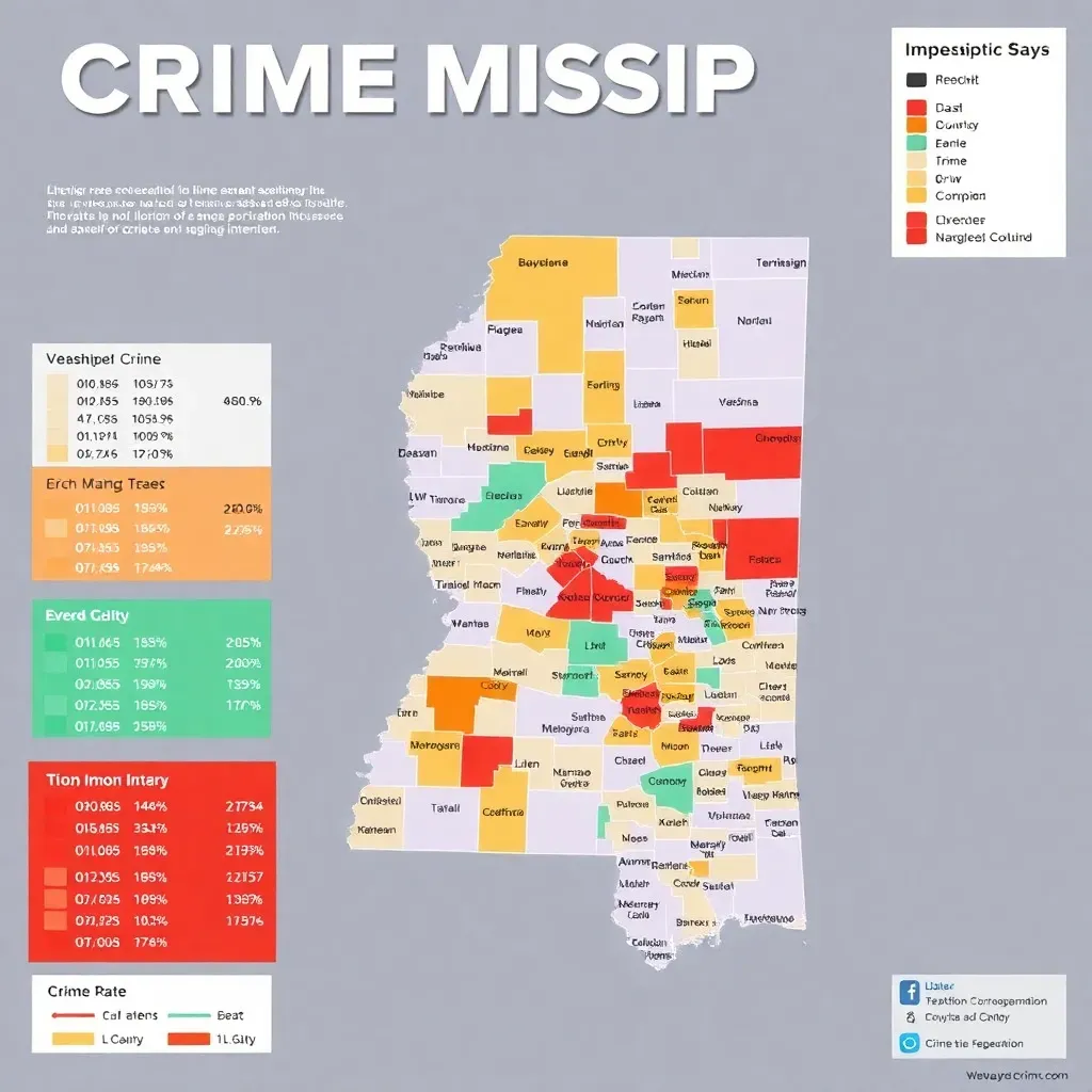 Crime map of mississippi