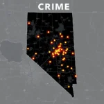 Crime map of Nevada: uncover shocking crime hotspots you won’t believe