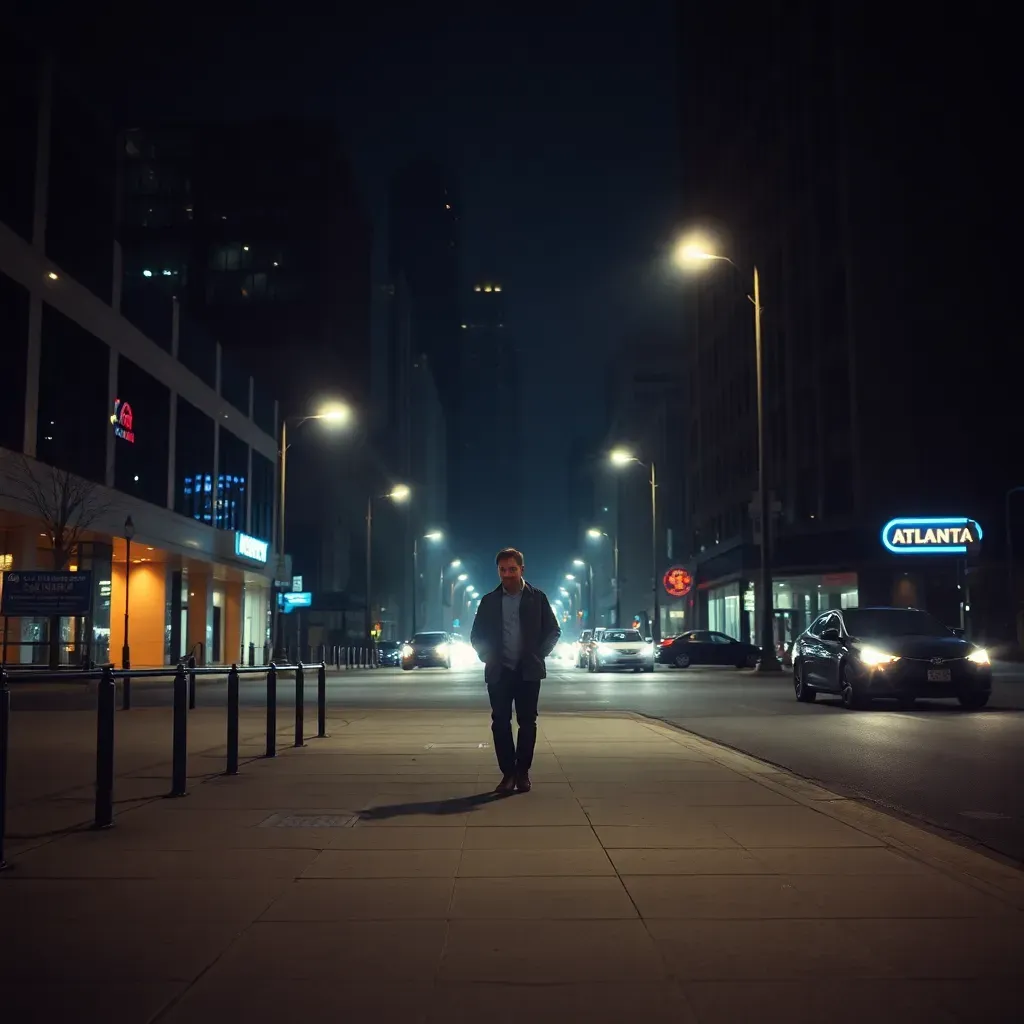 Is it safe to walk in atlanta at night